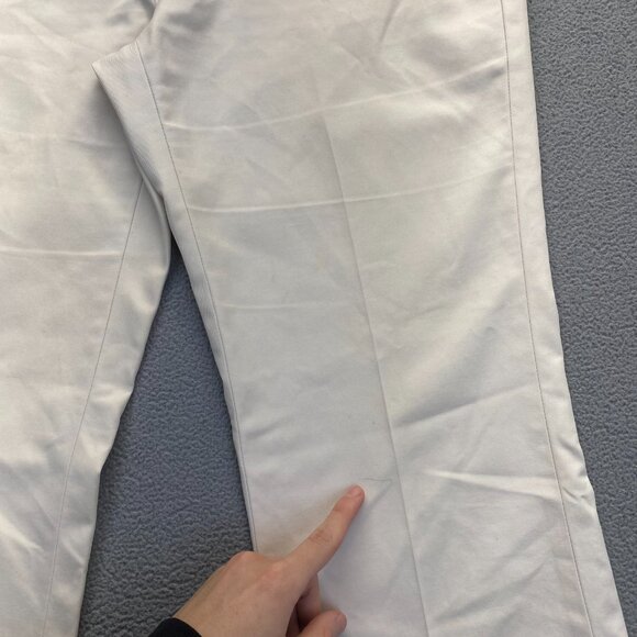 Brooks Brothers Dress Pants Women's Size 6 Cotton,Pockets,Zipper,Cream - Picture 16 of 16